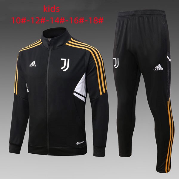 Ninos Chandal Juventus 2022 2023 Negro